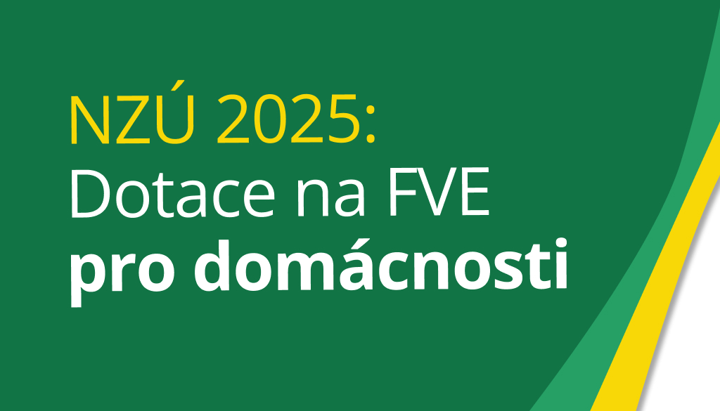 Dotace na FVE pro domácnosti